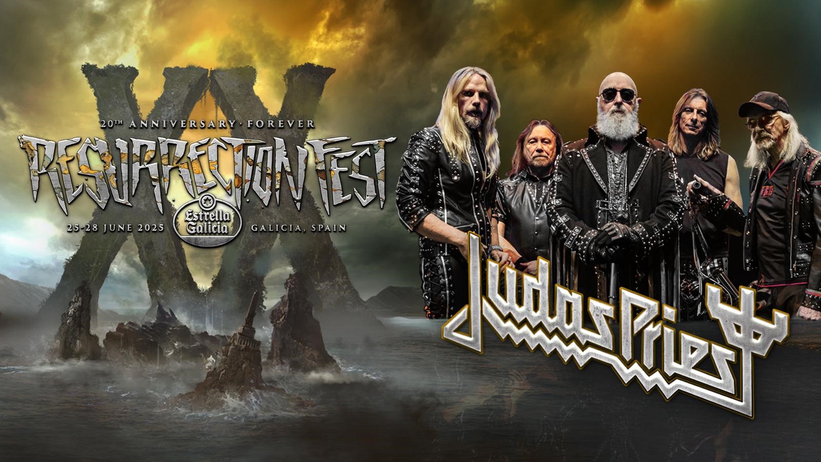 Judas Priest celebrará los 35 años de “Painkiller” en el aniversario del Resurrection Fest