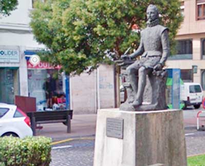 Miguel de Cervantes en Torrelavega