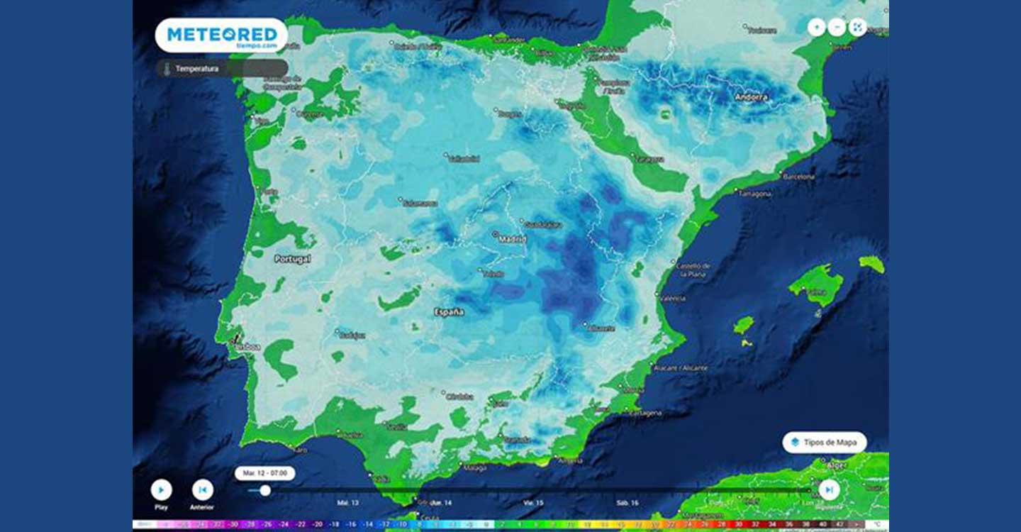 La noche más fría en décadas: se han alcanzado los -30 ºC