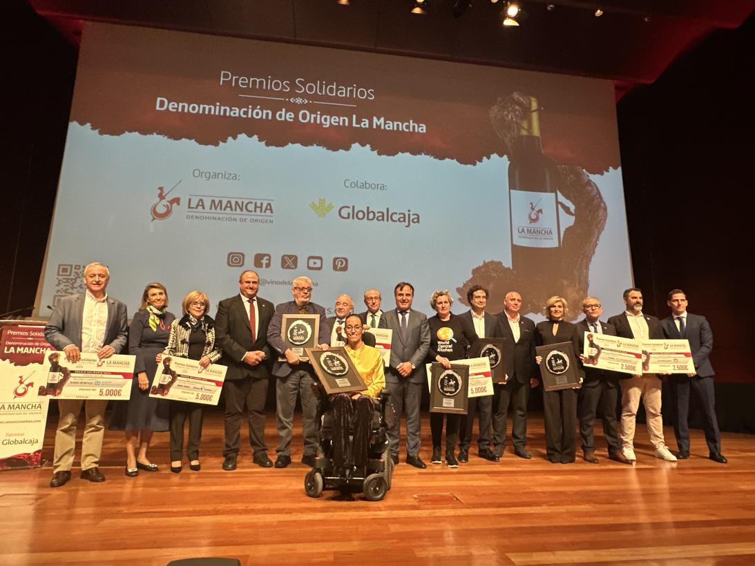 La DO La Mancha entrega en Madrid los Premios Solidarios 2024