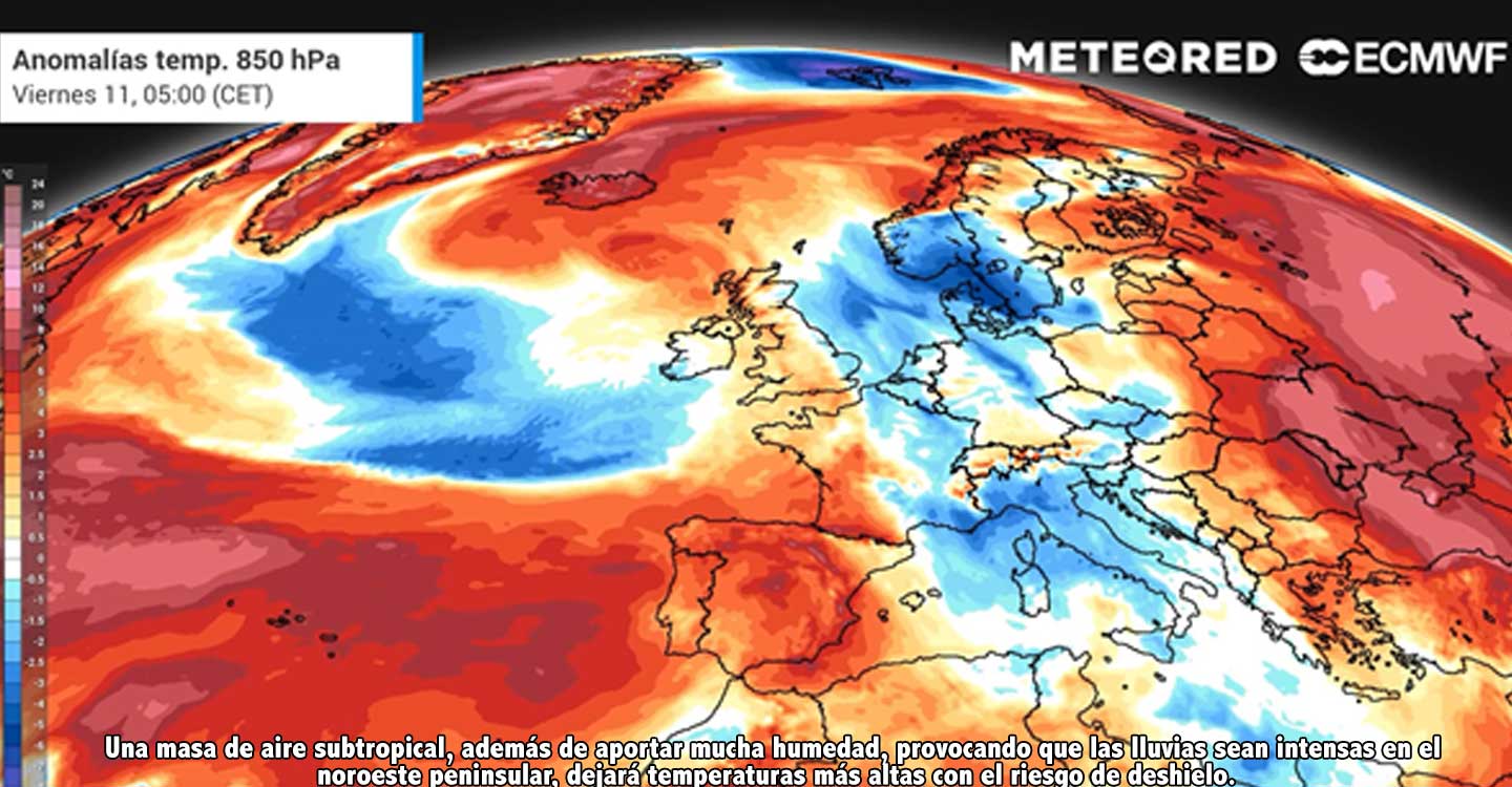 Fin de semana: inestabilidad con lluvias intensas y viento