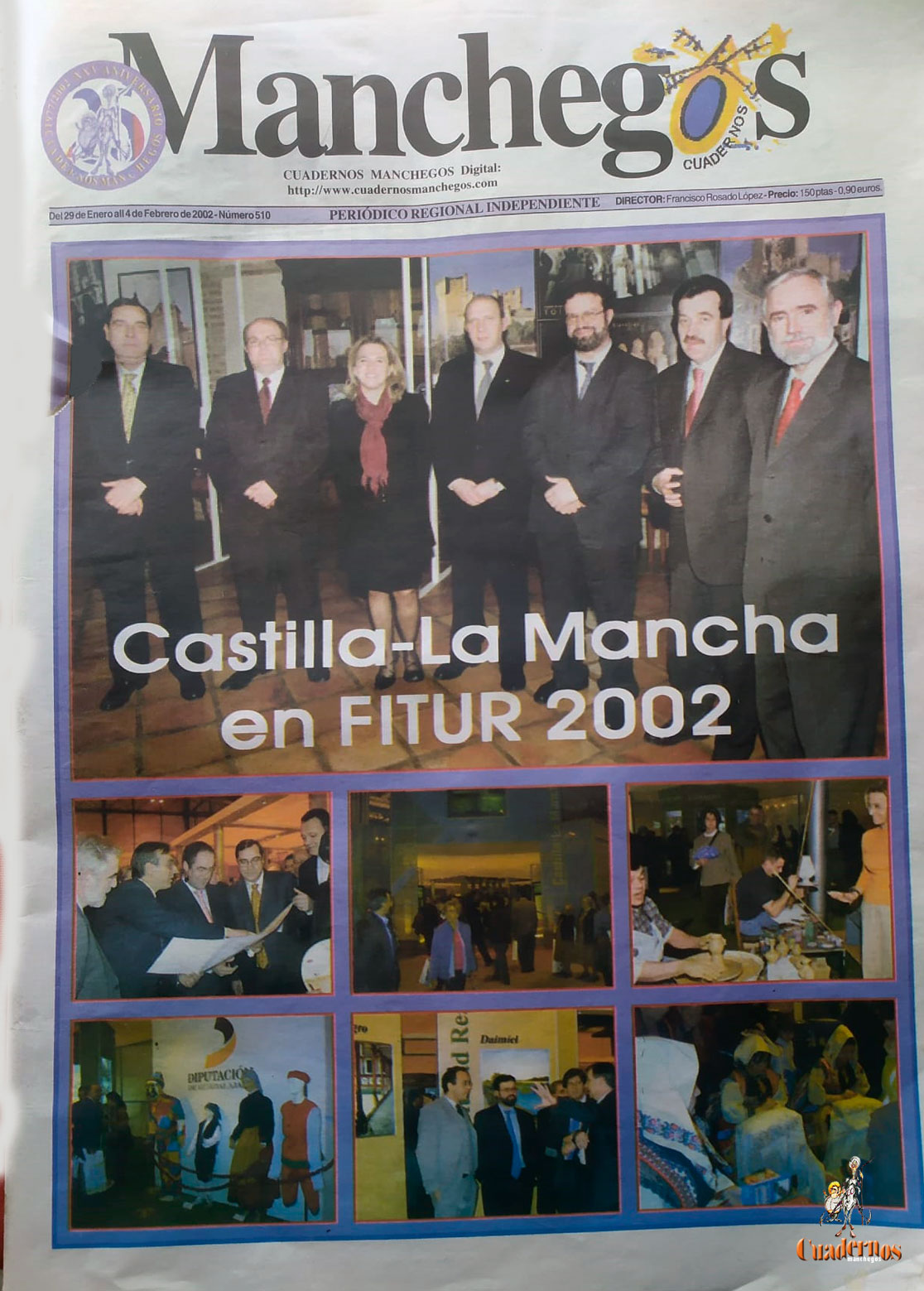 Castilla-La Mancha marcó unas pautas de actuación que promocionaron el camino del futuro histórico-cultural y turístico en FITUR 2002