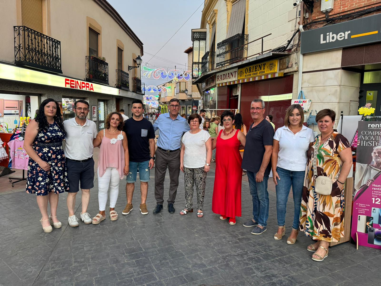 La fiesta del Comercio al Fresco anima las compras en Villacañas con grandes descuentos