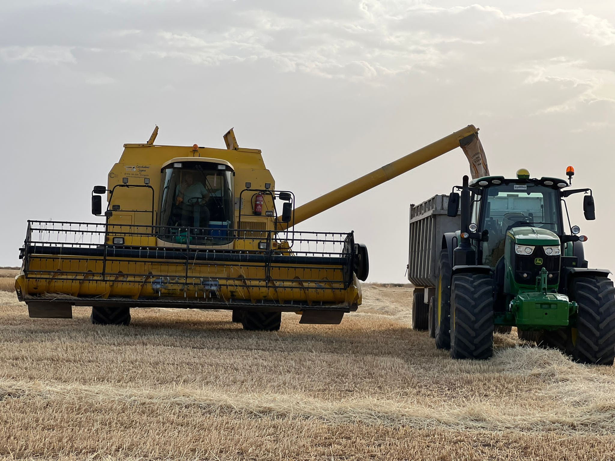 ASAJA CLM destaca la labor de los agricultores durante la campaña de cosecha de cereales