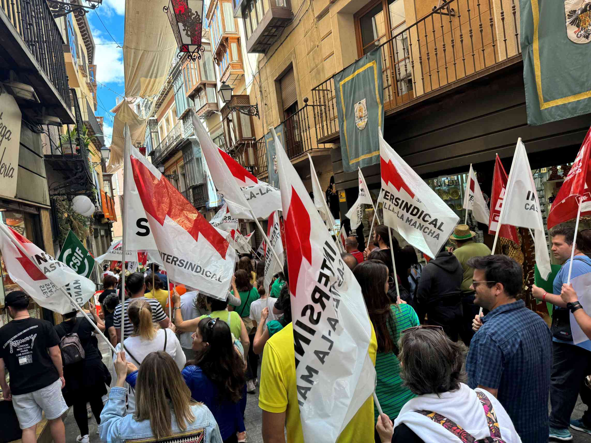 Huelga docentes en Toledo