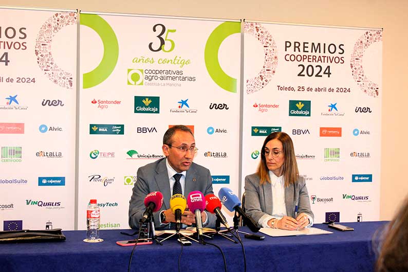 Cooperativas Agro-alimentarias Castilla-La Mancha celebrará el próximo 25 de abril, en Toledo, su Asamblea General Ordinaria y la gala de los               III Premios Cooperativos 2024