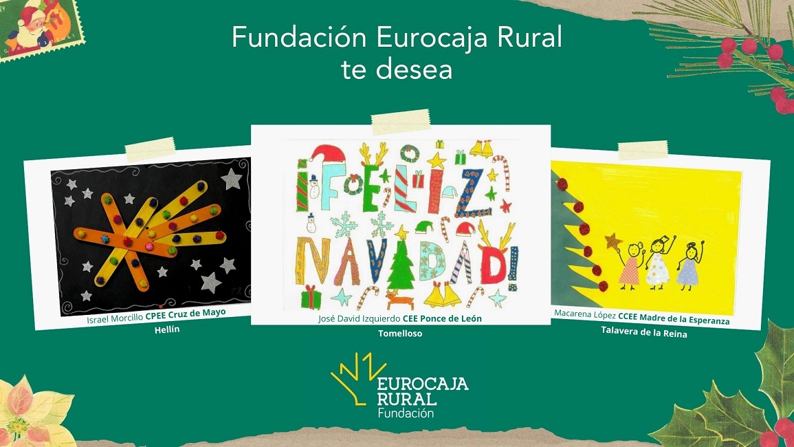 Seleccionados los ganadores del certamen 'Tiempo de Navidad' de Fundación Eurocaja Rural
