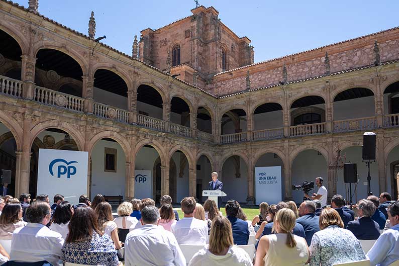 Núñez propondrá a Page en las Cortes que CLM se adhiera al acuerdo por una EBAU común suscrito por Feijóo y las comunidades del PP que garantiza la igualdad de oportunidades