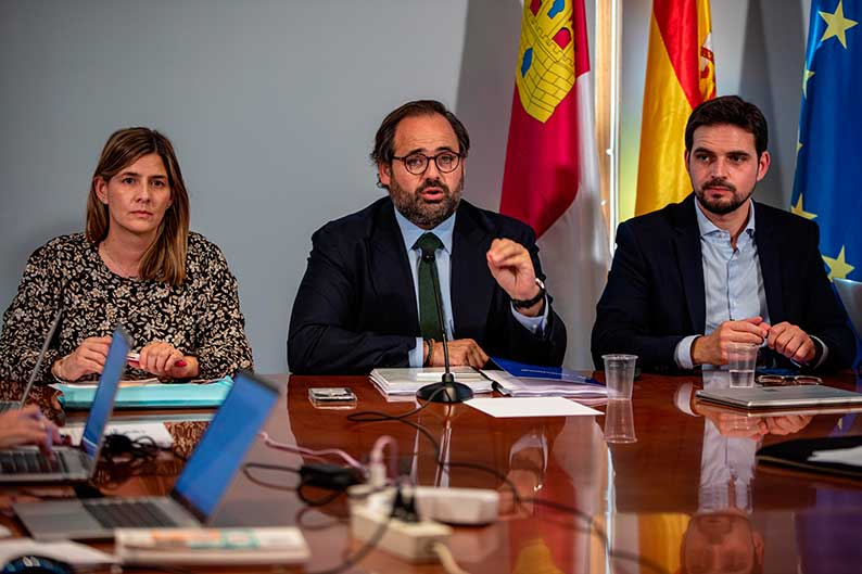 Núñez lamenta que el PSOE tildara de “ocurrencias” las iniciativas del PP para reclamar ayudas europeas tras la DANA y hoy Page haya acudido a Europa con las mismas ideas