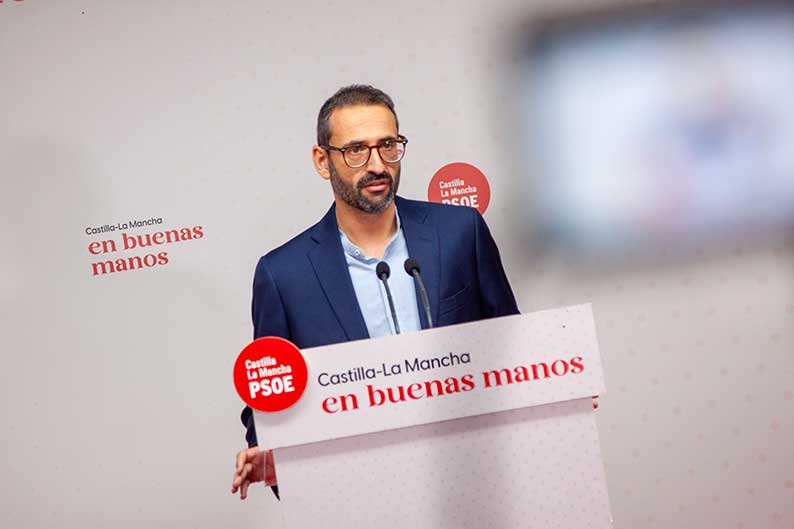 El PSOE pide al PP que exija a Vox CLM la condena de las palabras de su diputado por Toledo o rompan sus pactos de gobierno 