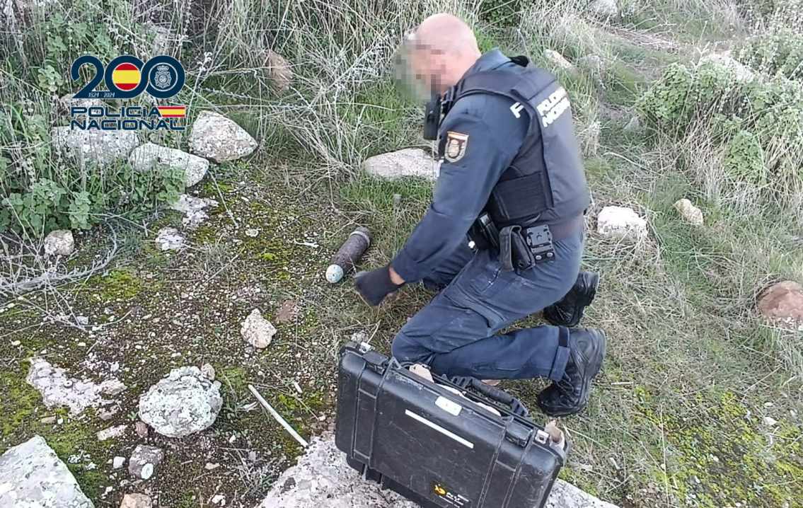 Los TEDAX detonaron en la Academia de Infantería de Toledo un proyectil de artillería que había aparecido en el Hospital Tavera