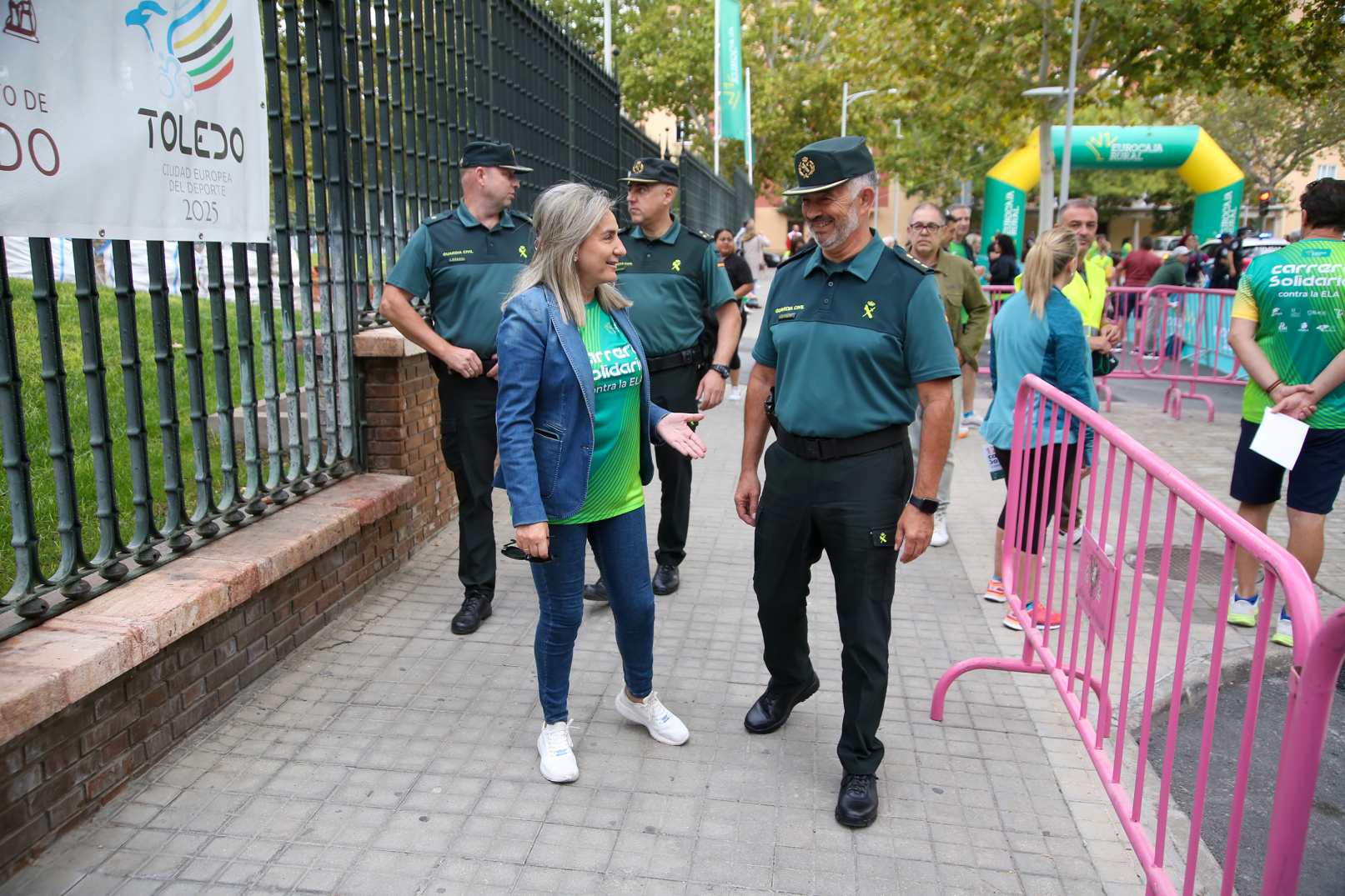 Tolón en Carrera Ela fundación Eurocajara Rural