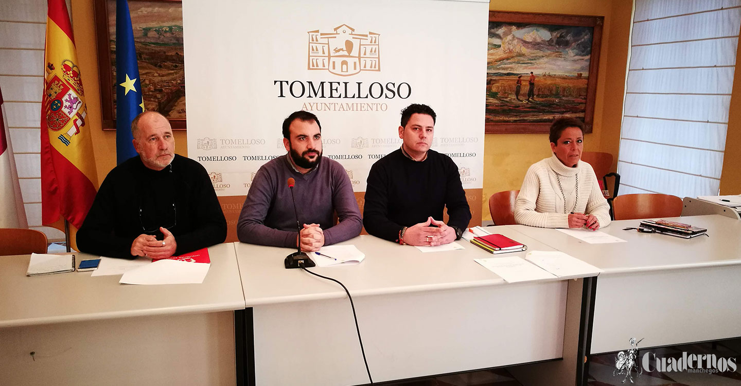 PSOE, Ciudadanos, UPyD e Izquierda Unida presentan el Pacto en defensa de los intereses de Tomelloso.