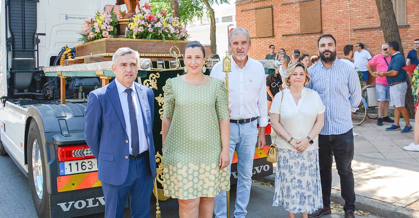 Los transportistas de Tomelloso celebran San Cristóbal