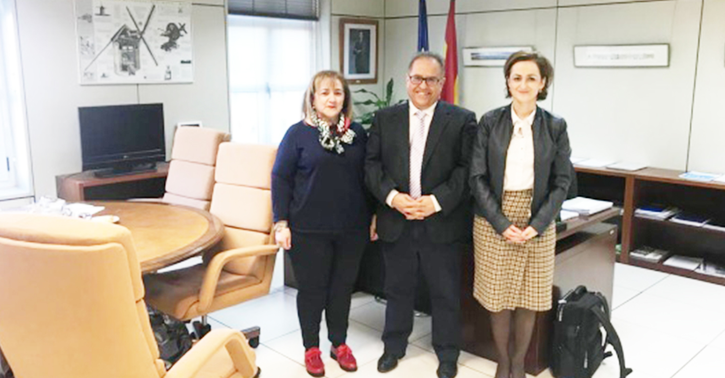 Fundación Ceres visita al director general de servicios sociales para las famillias y la infancia del Ministerio de Sanidad, Consumo y Bienestar Social