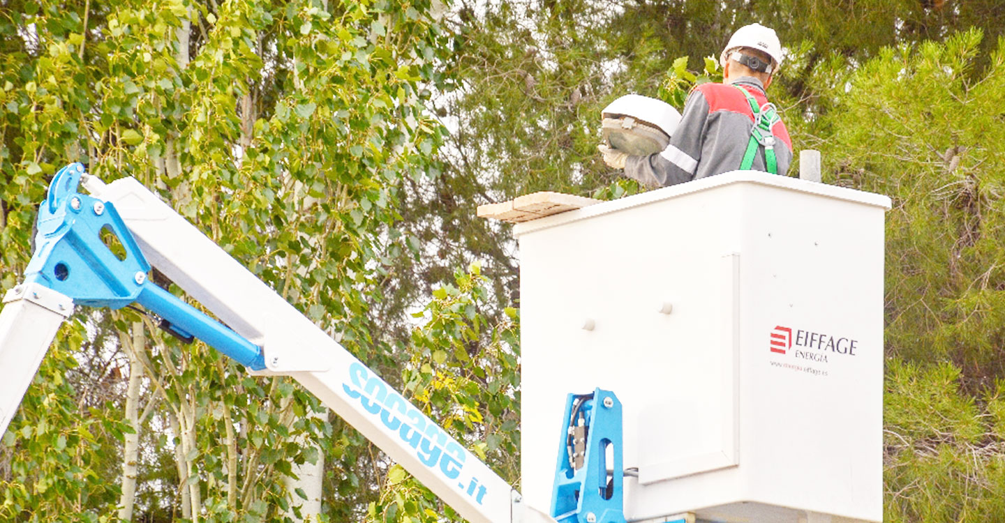 Las mejoras de alumbrado led avanzan hacia las calles Santa Quiteria y La Paz