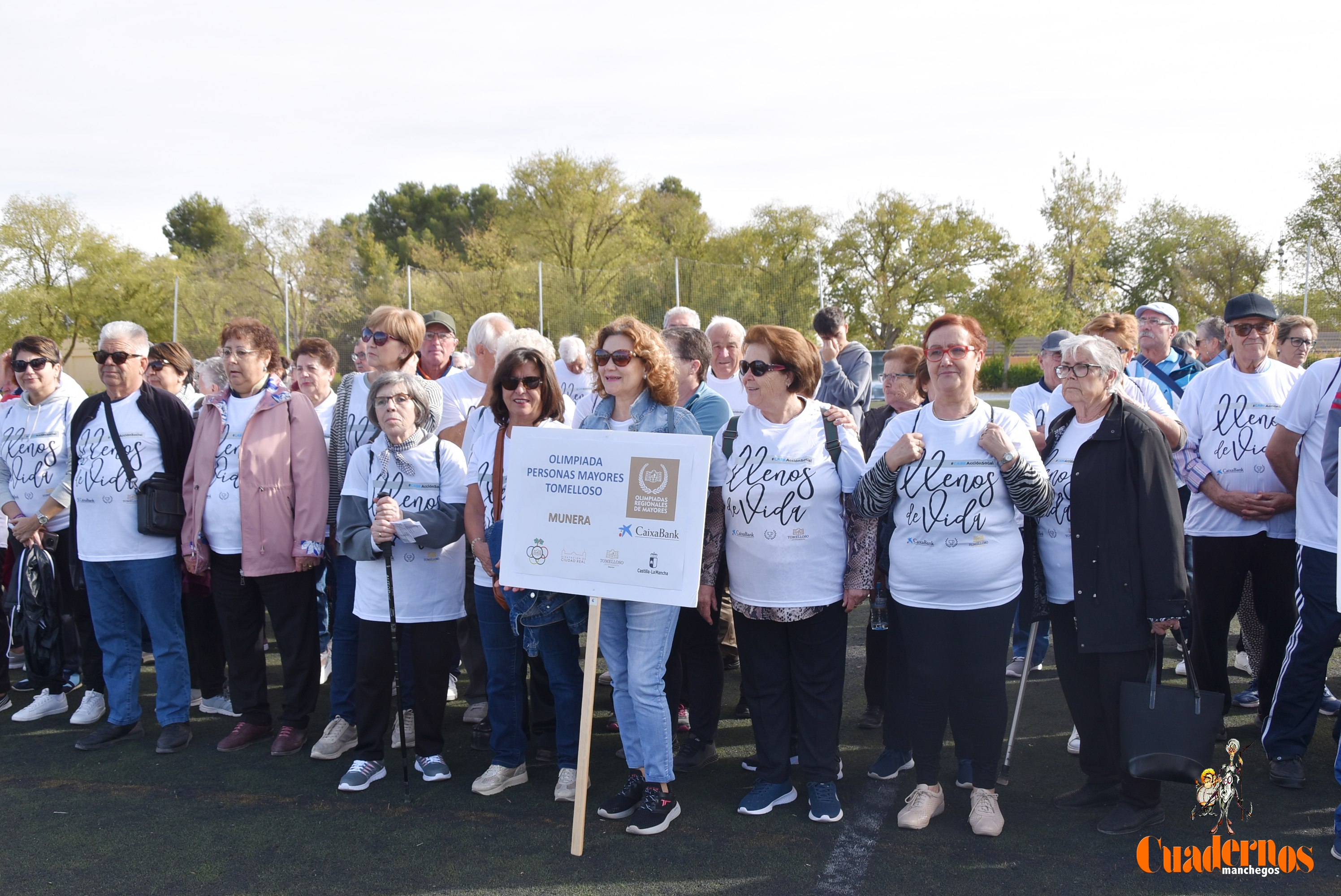 800 personas se darán cita en la Olimpiada de Mayores que se celebra este sábado en la Ciudad Deportiva