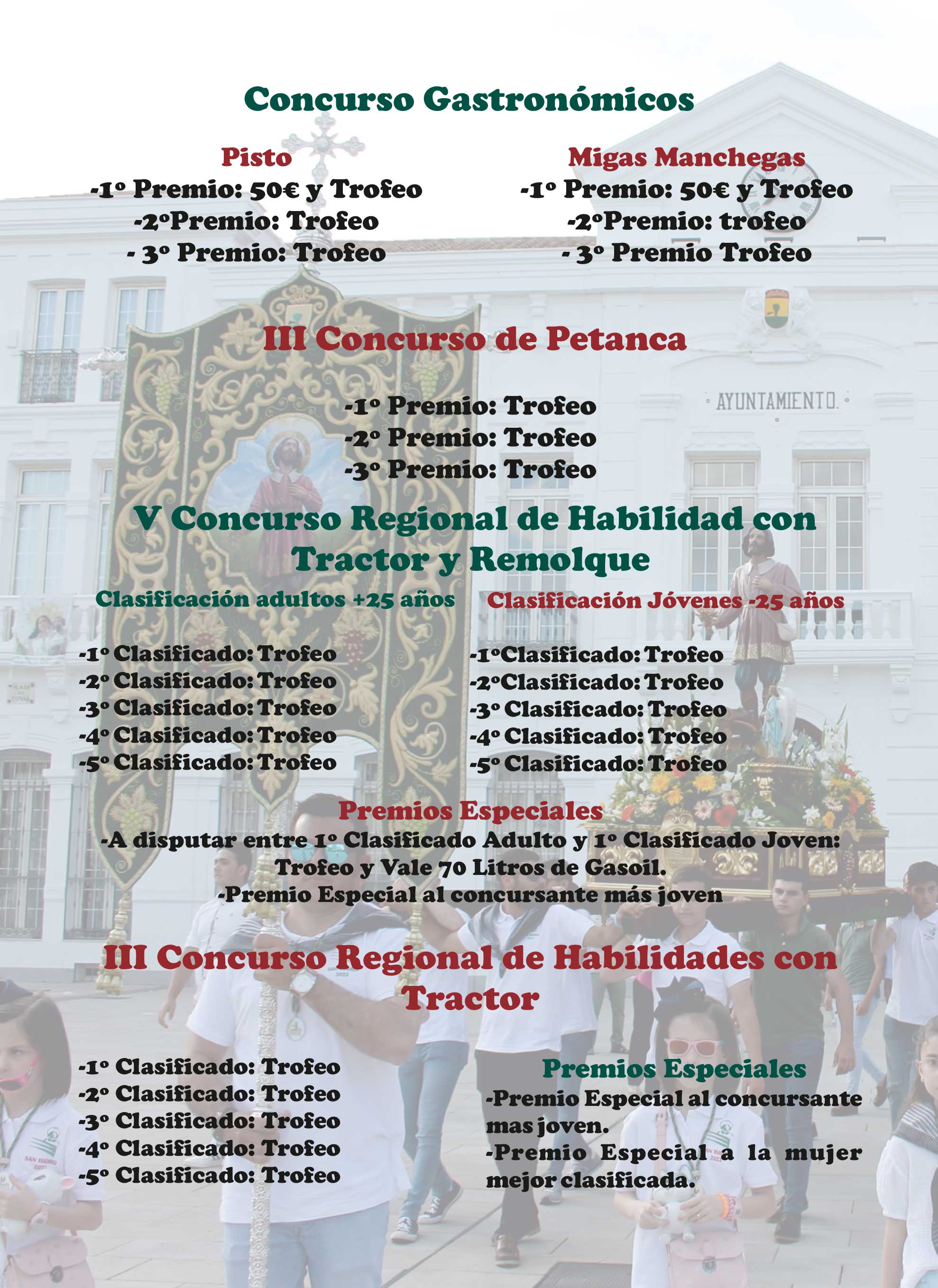 Programa de Actos de San Isidro