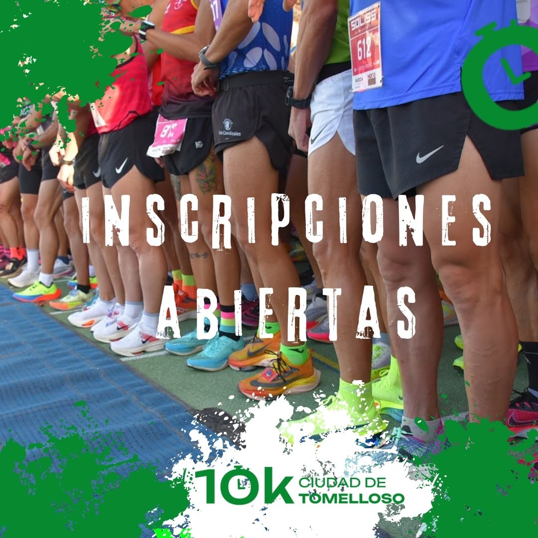 Abiertas inscrpciones 10K Tomelloso 2024