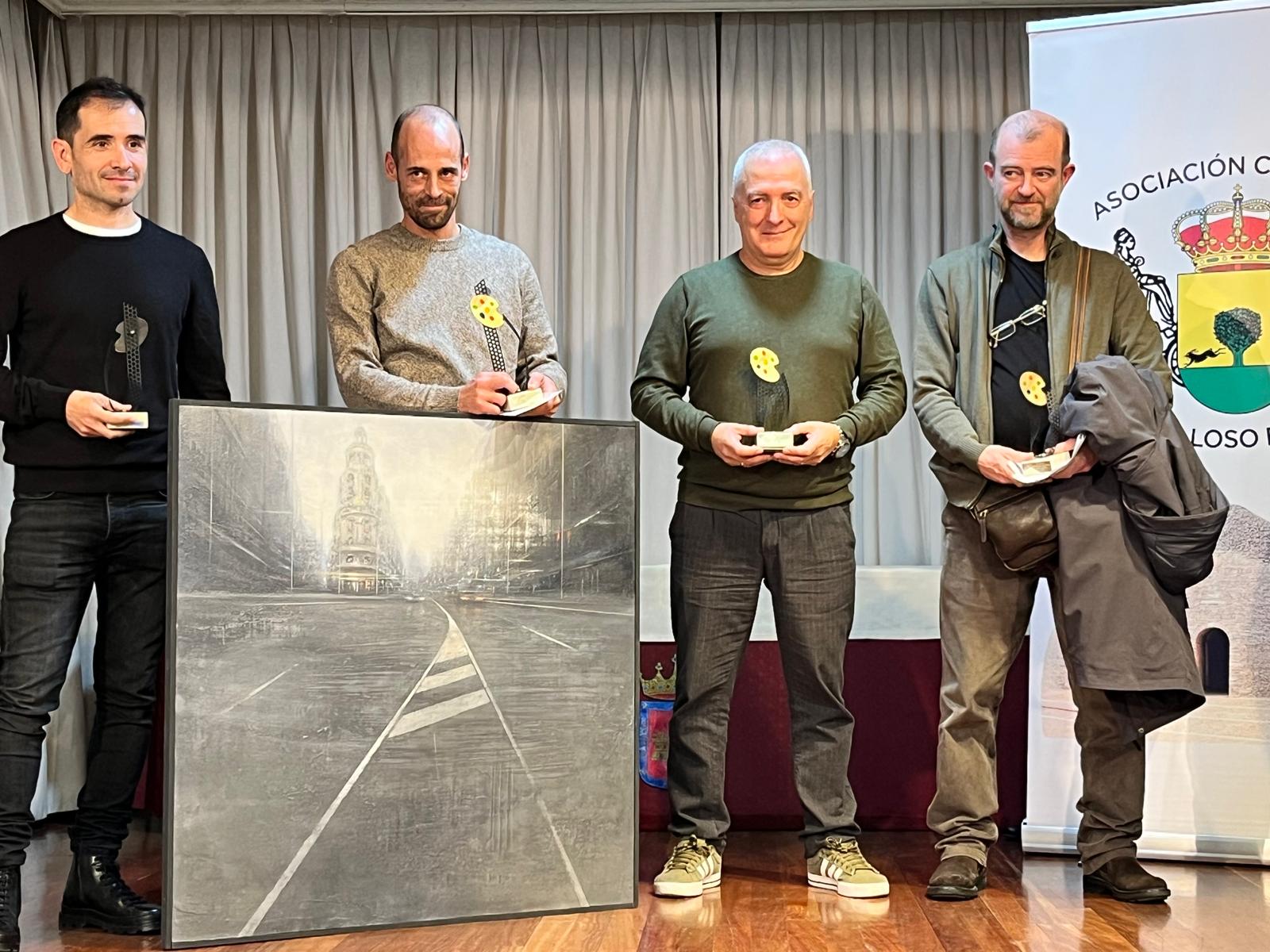 Gran asistencia de público a la exposición y entrega de premios de la XXVI Edición del Certamen de Pintura Francisco Carretero