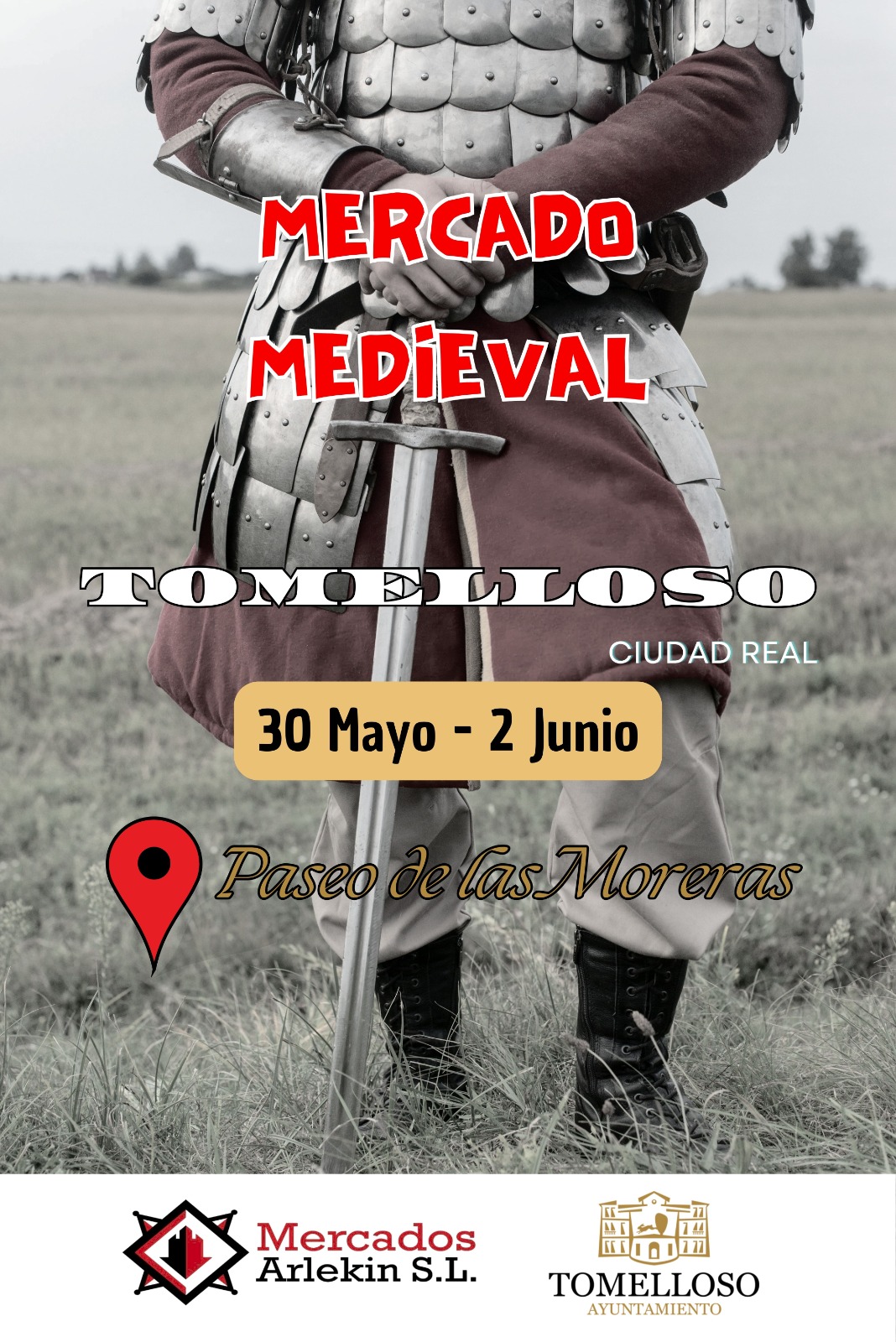 El mercado Medieval de Tomelloso se inaugurará  el próximo 30 de mayo a las 18:00 horas
