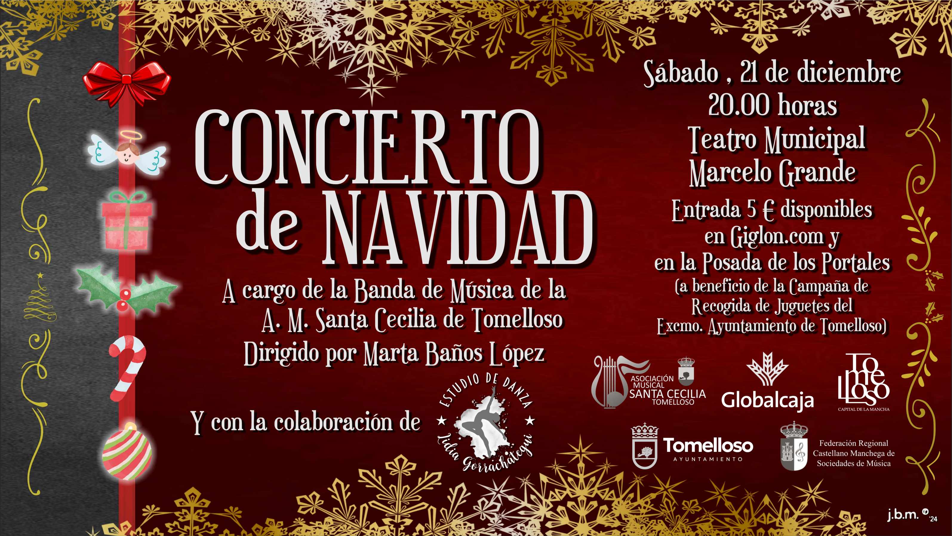 Santa Cecilia afronta este mes de diciembre con numerosas actuaciones como su concierto de Navidad del día 21