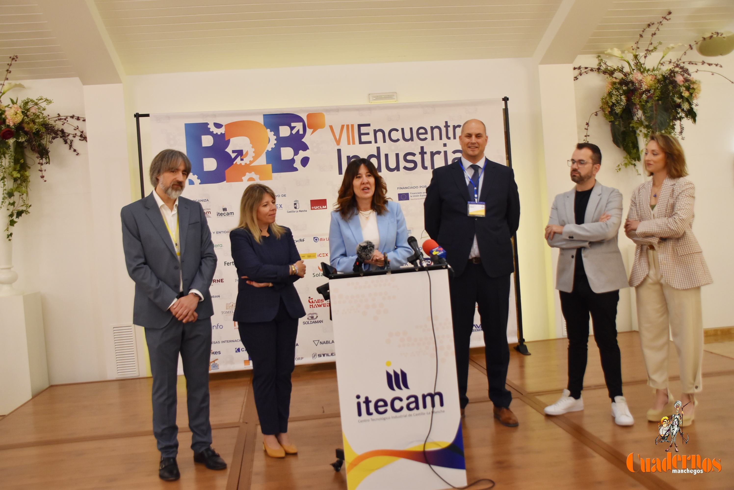 Blanca Fernández resalta el trabajo de ITECAM en la celebración hoy en Tomelloso del mayor encuentro industrial de Castilla-La Mancha 