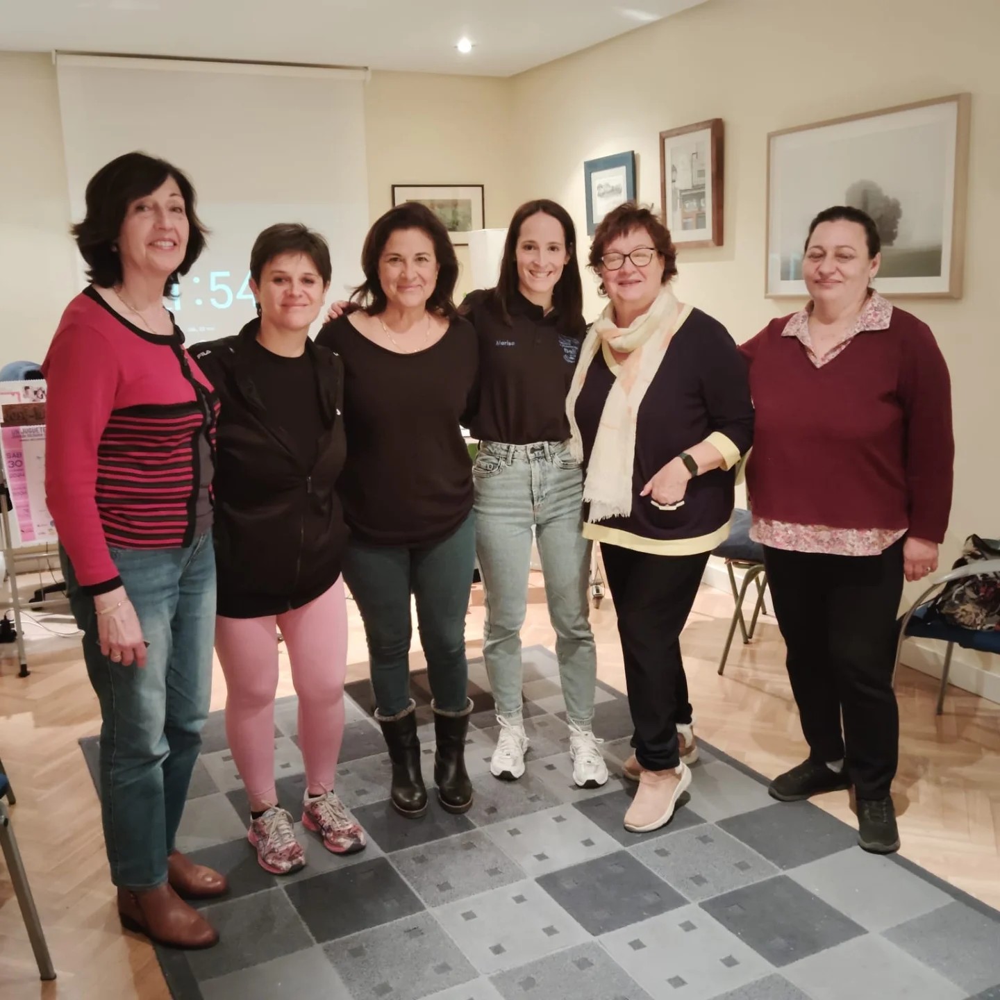 Exitazo del taller “Cuida tu suelo pélvico” impartido por Marisa Serrano en Fisioterapia Belló

