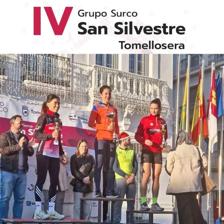 Gran éxito del A.C. Manchathon en la IV Grupo Surco San Silvestre Tomellosera 2024
