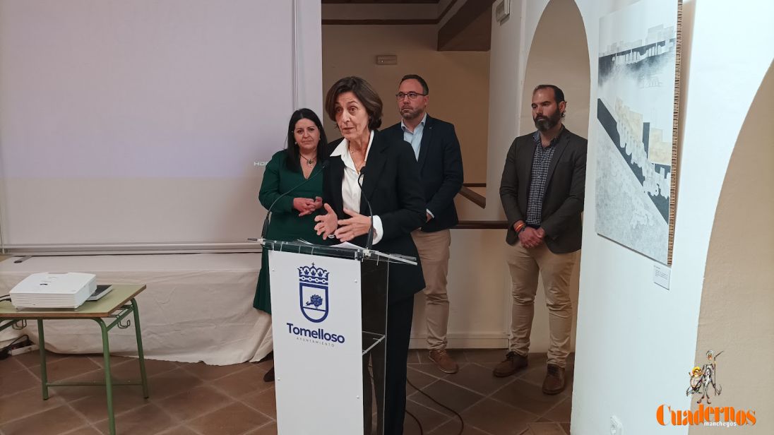 La Posada de Los Portales de Tomelloso alberga desde hoy una exposición de los trabajos de recuperación de las cuevas-areneros de la ciudad