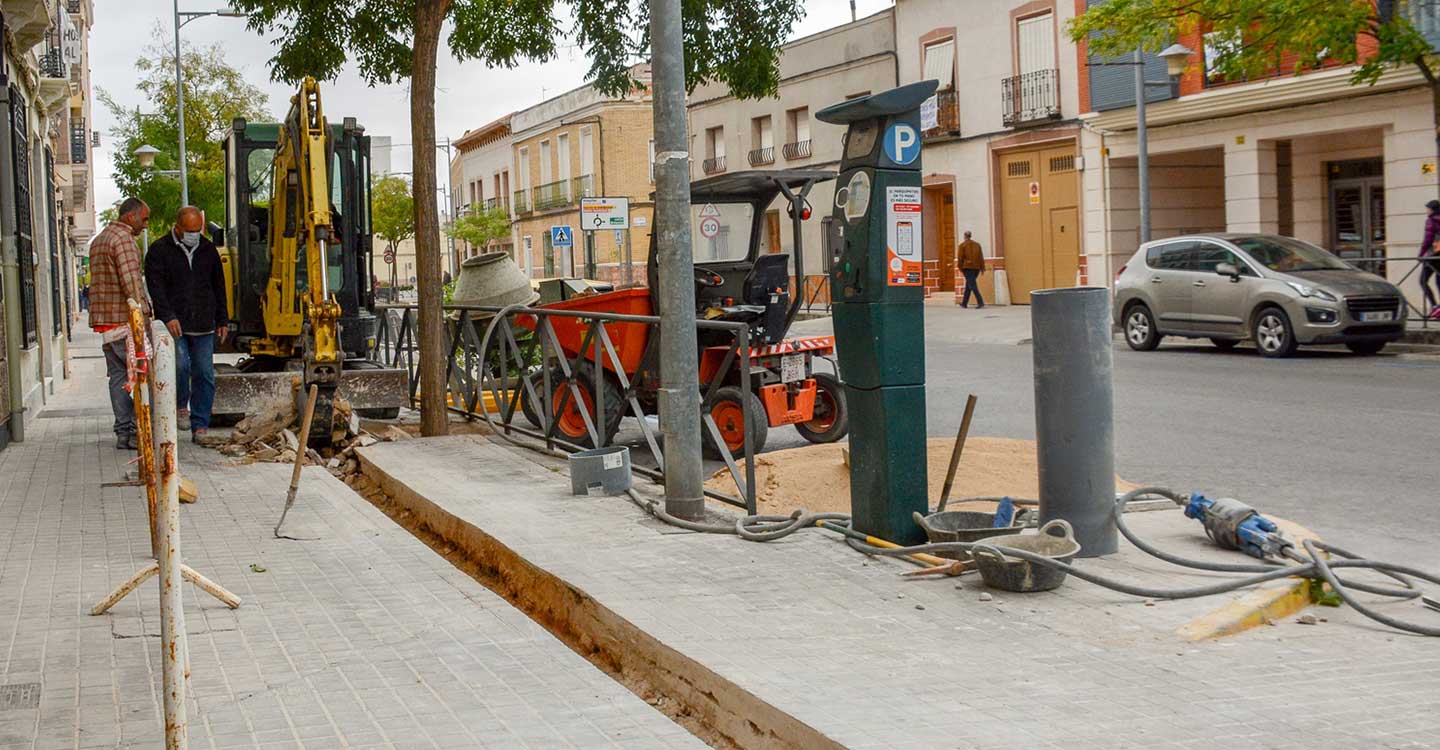 Finaliza con la calle Socuéllamos el proyecto de renovación de redes de riego 2020 en Tomelloso
