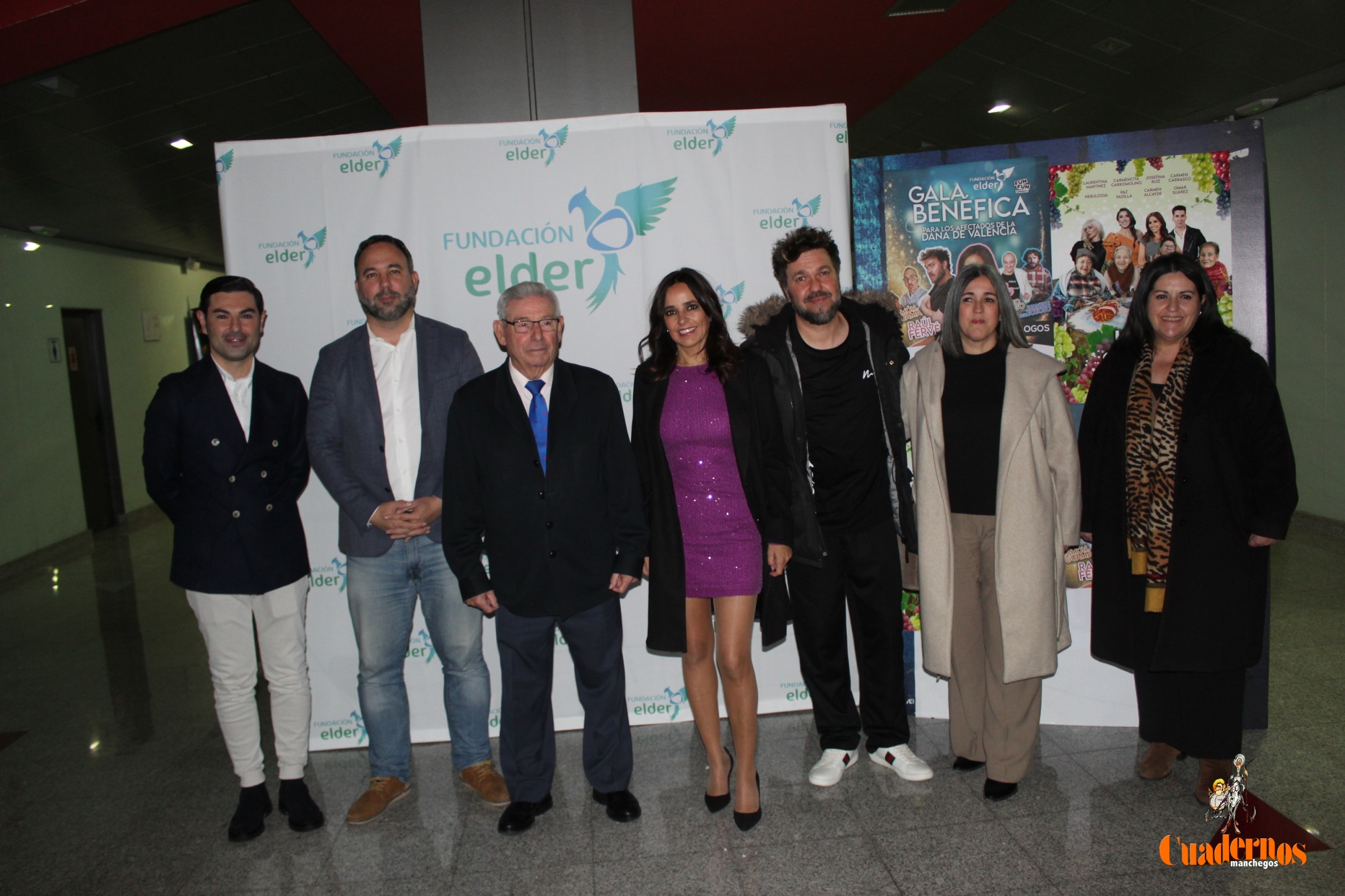 Los mayores de Fundación Elder protagonizan el cortometraje “Las Uvas de la Suerte” en una Gala Benéfica con mucho humor