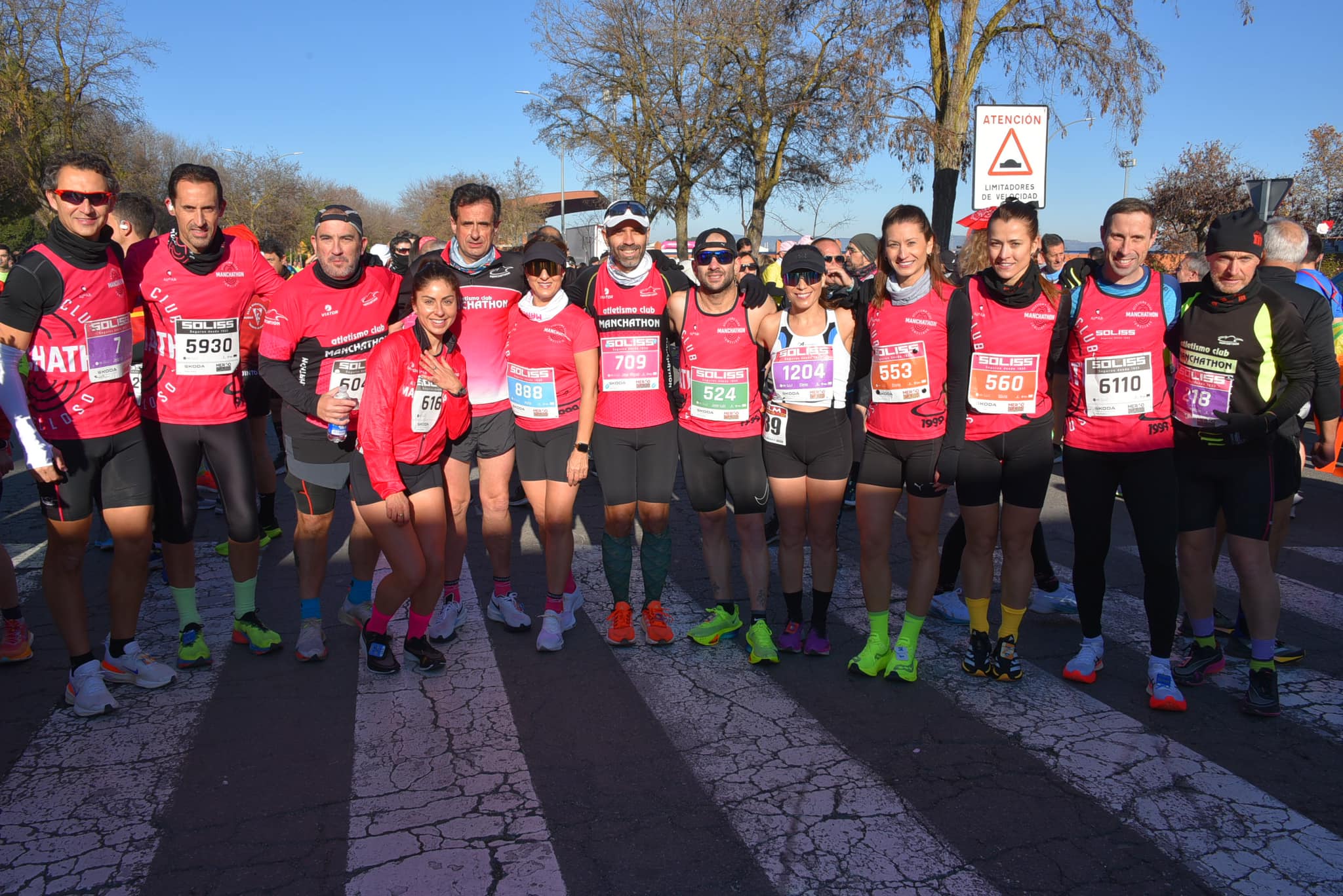 Gran cierre de año del Atletismo Club Manchathon en la última prueba del Circuito de Carreras Populares de Ciudad Real