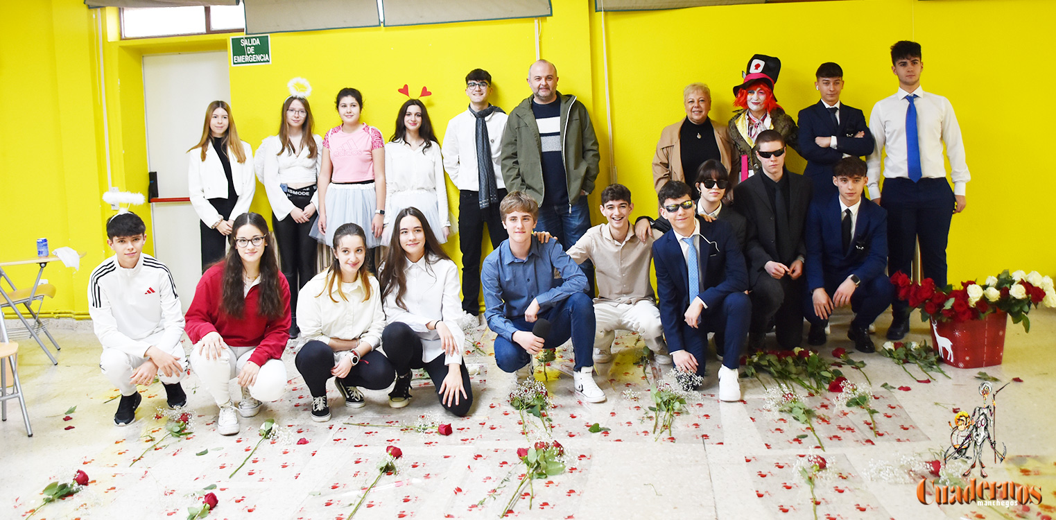 El IES Alto Guadiana celebra San Valentín con una novedosa y original actividad