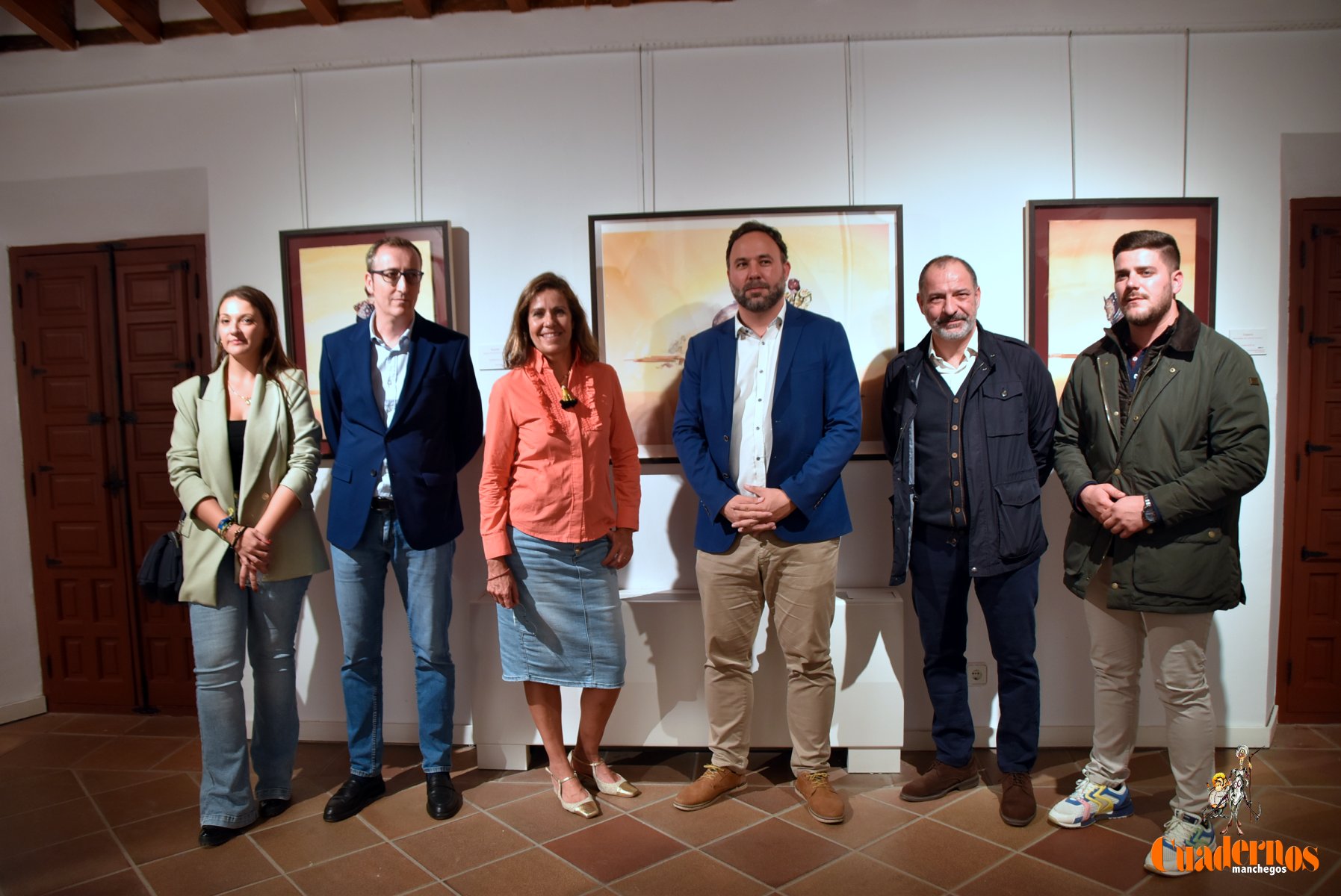 La XVIII Semana Cultural de la Peña Taurina de Tomelloso arranca con una brillante exposición de acuarelas de Beatriz de Bartolomé