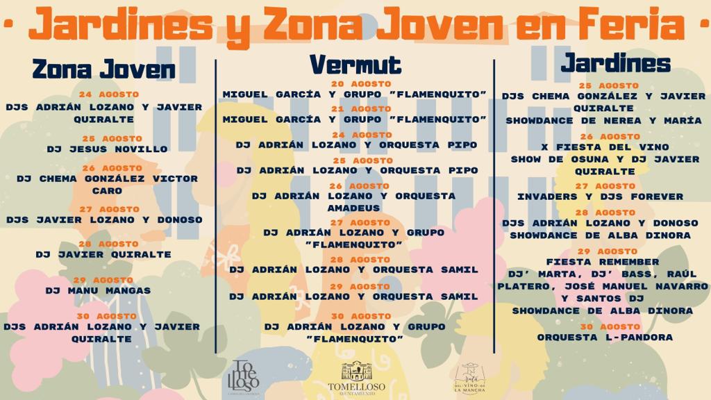 Jardines Zona Joven en Feria