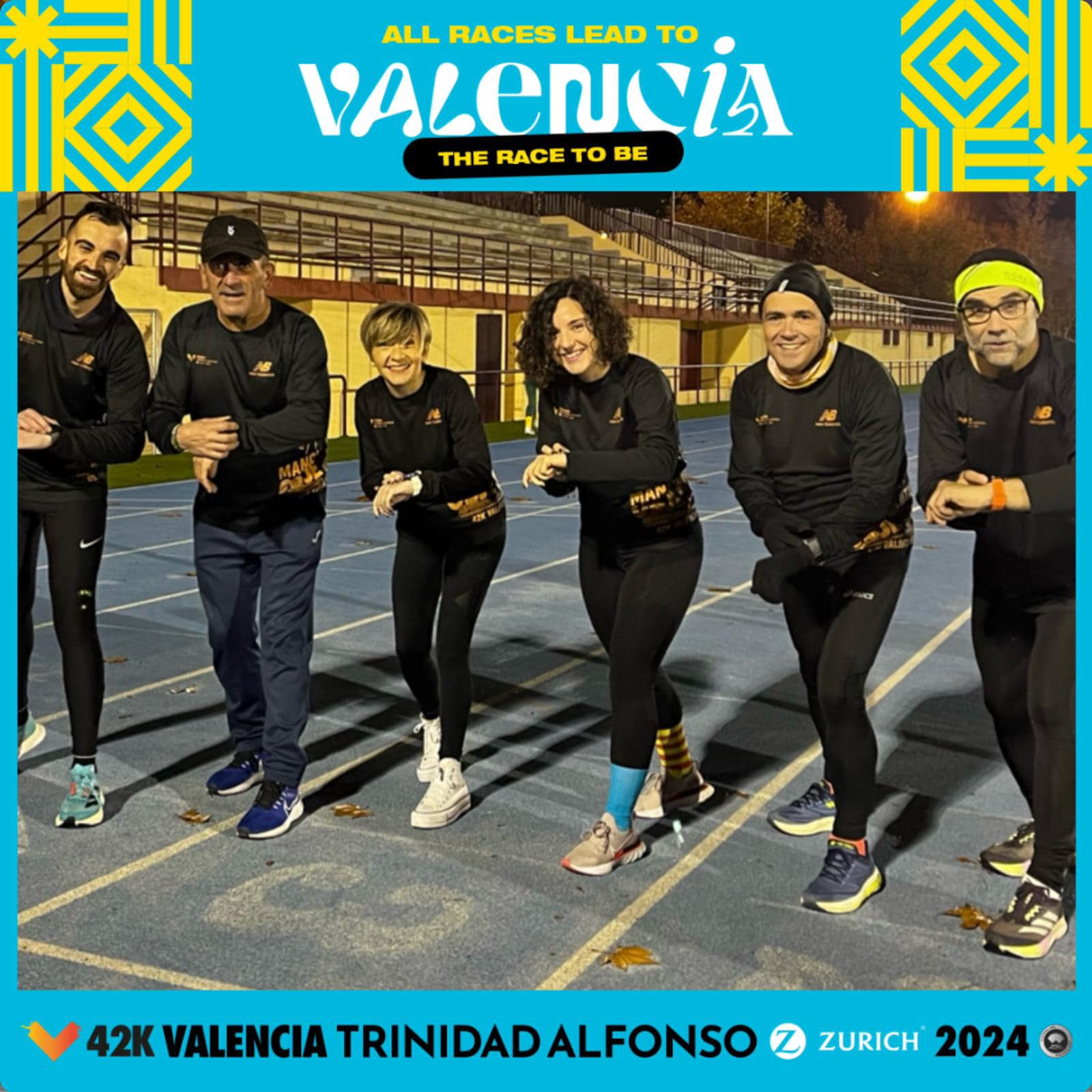 Los atletas del A.C. Manchathon afrontan este Domingo una nueva maratón en la Ciudad del Running, Valencia