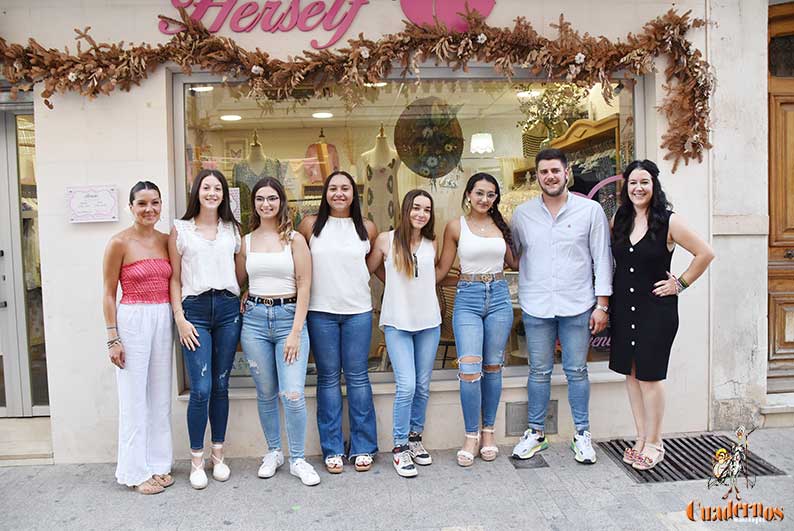 Valeria, María, Esther, Lucía y Ana serán las madrinas de la Feria y Fiestas de Tomelloso 2023