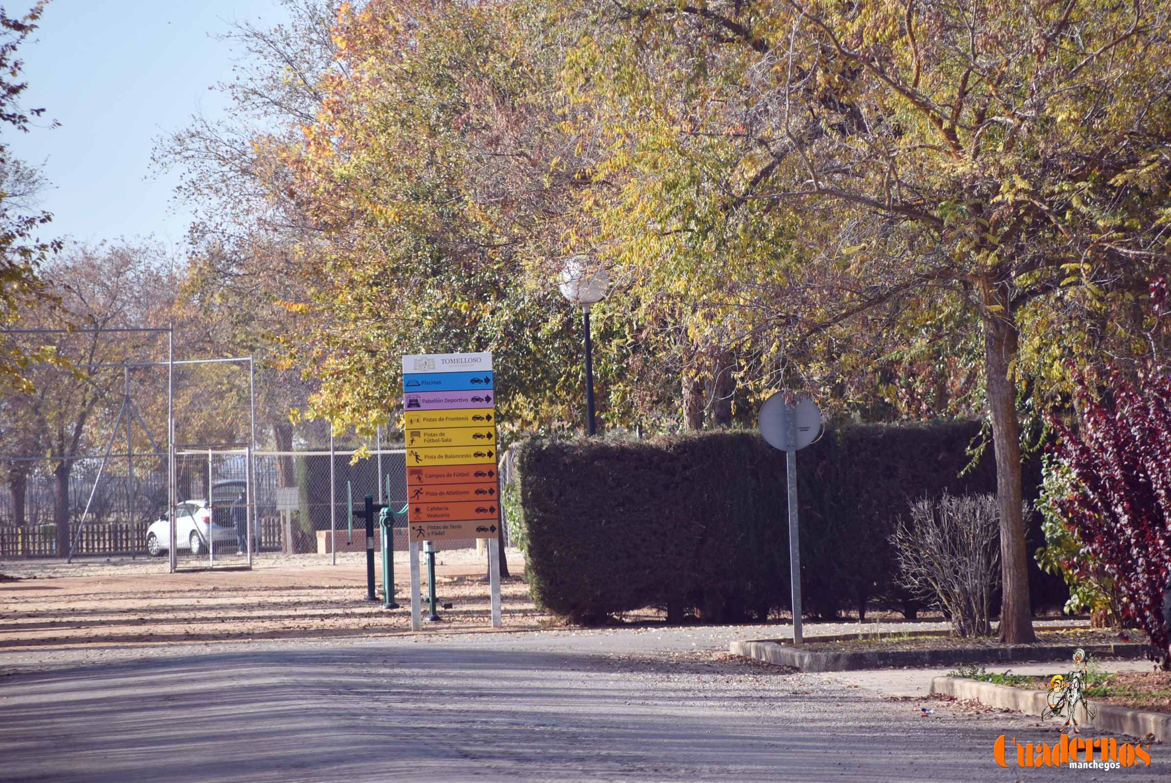 Señales Ciudad Deportiva de Tomelloso