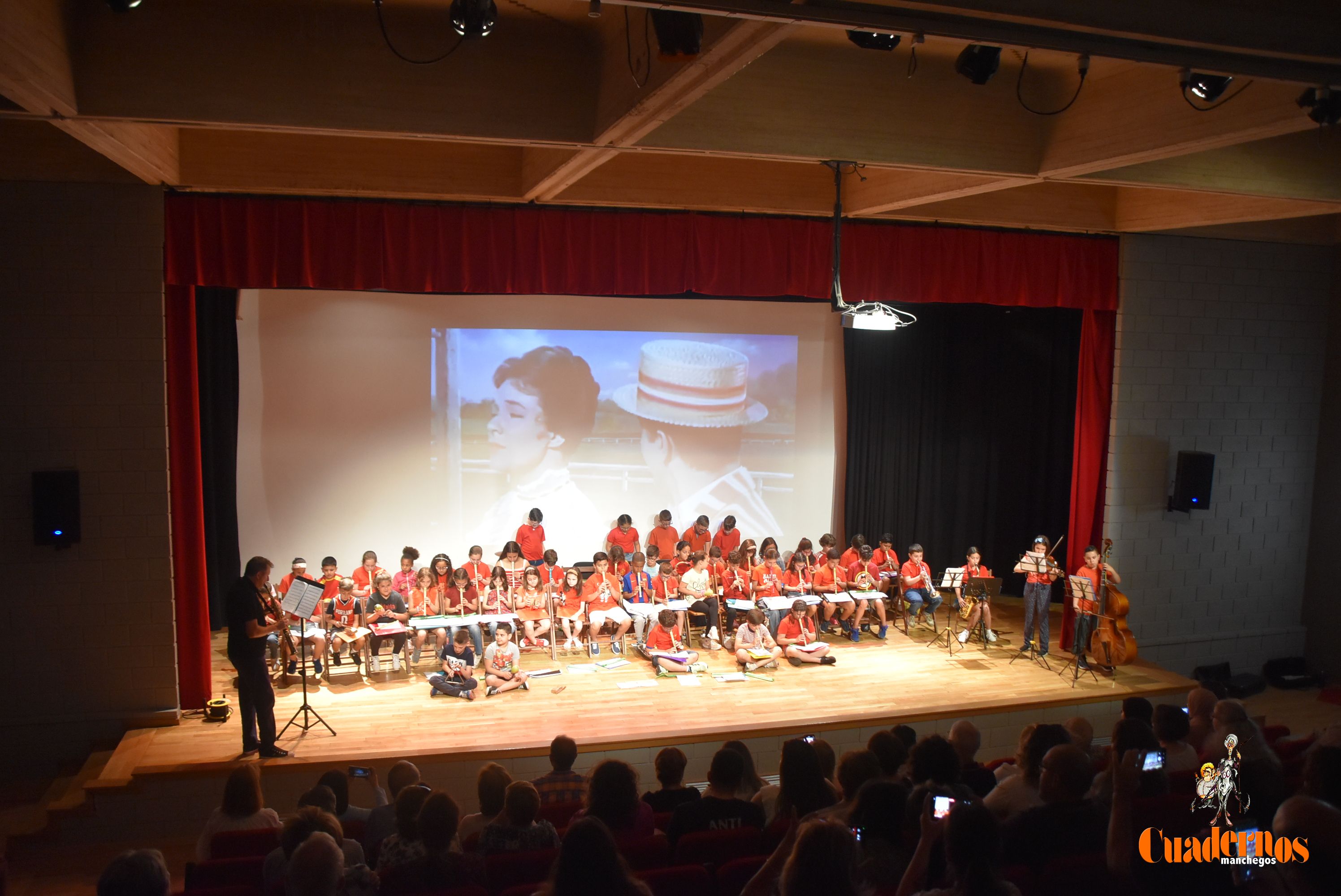 El alumnado del CEIP Almirante Topete de Tomelloso divierte al público del López Torres con un talentoso Concierto Didáctico