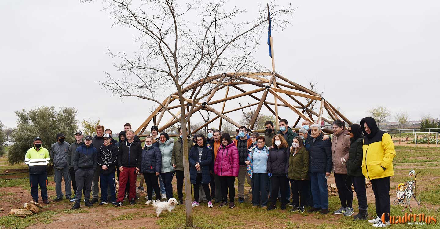 La construcción de una Cúpula Geodésica, nuevo proyecto de Afas con la colaboración del IES Pavón y Max Eyth Schule