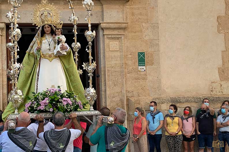 Inmaculada Jiménez: “Ha sido emocionante ver salir a la Virgen de las Viñas de Pinilla y llegar a Tomelloso”