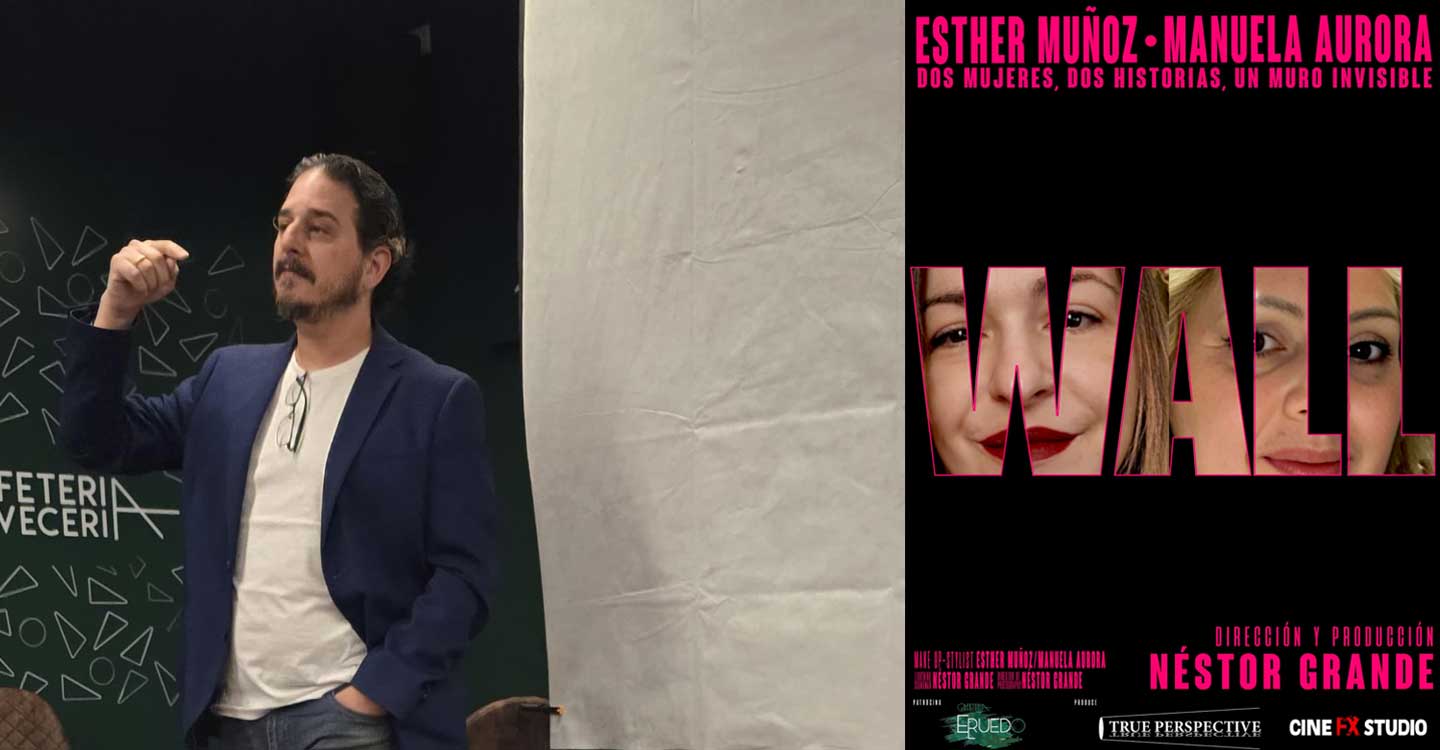 El éxito de la presentación del trailer WALL, el nuevo documental del escritor, director y productor tomellosero Néstor Grande.