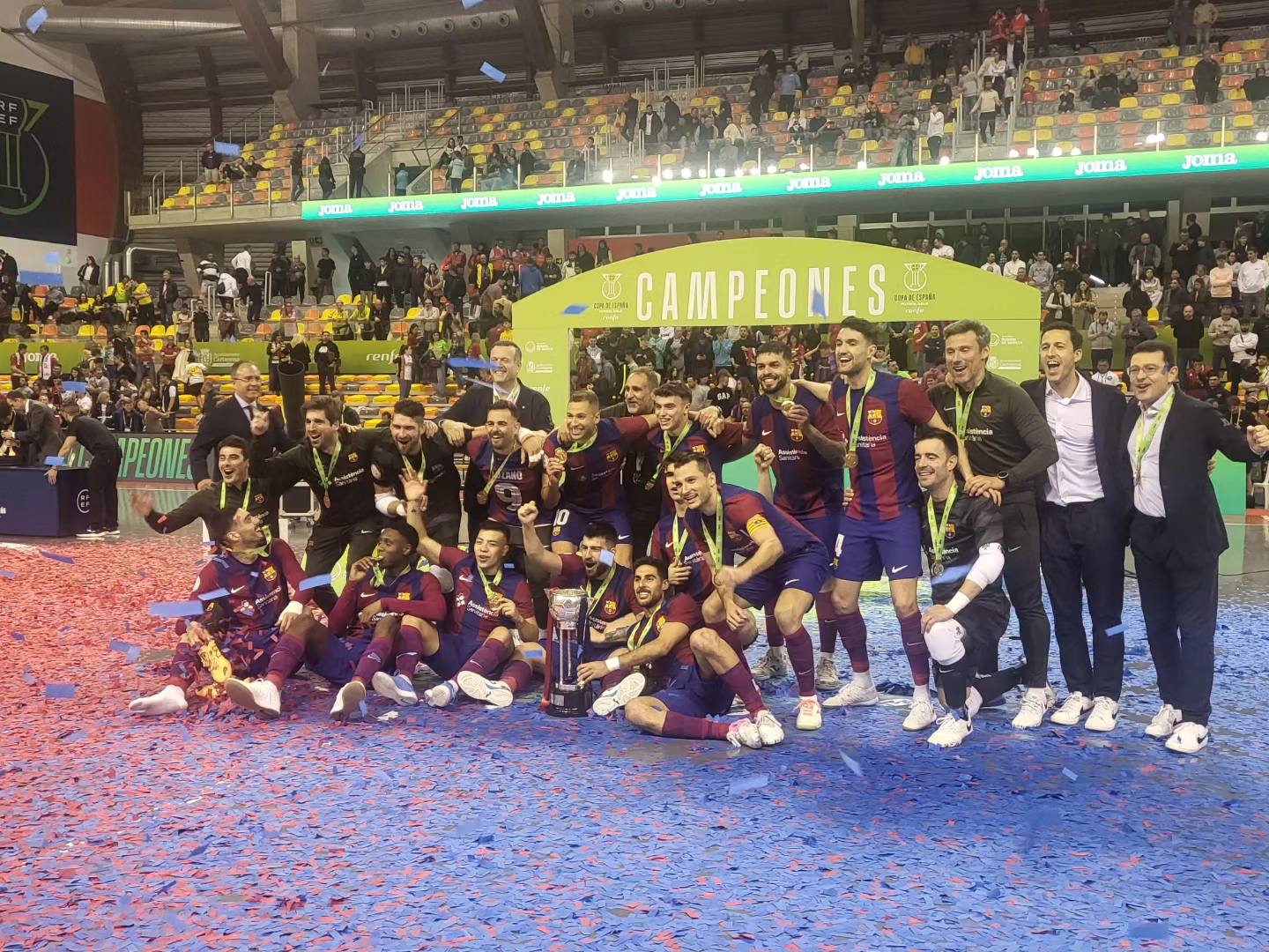 El Barcelona se alzó ayer con el título de Copa en la tanda de penaltis ante un buen Pozo