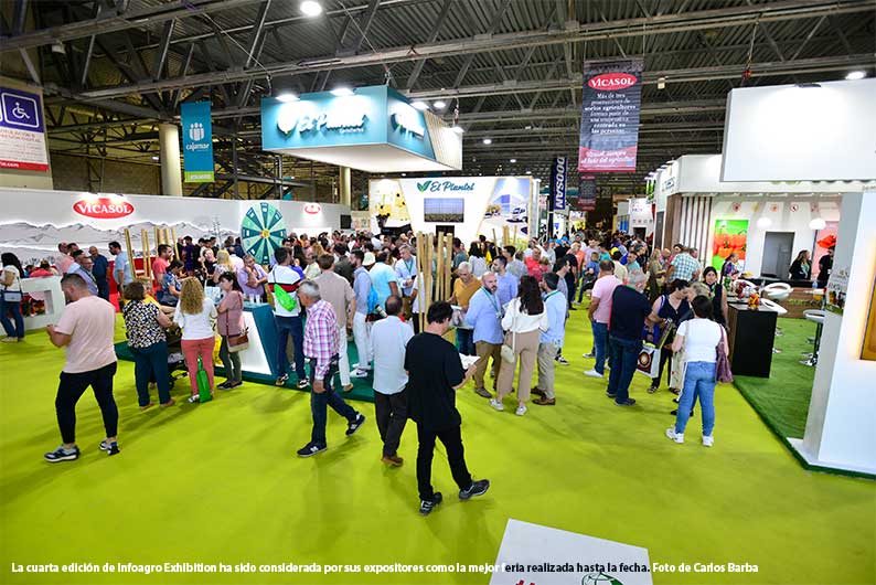 La feria Infoagro Exhibition 2023 rompe récords con un volumen de negocios de 18 millones de euros y 44.500 asistentes