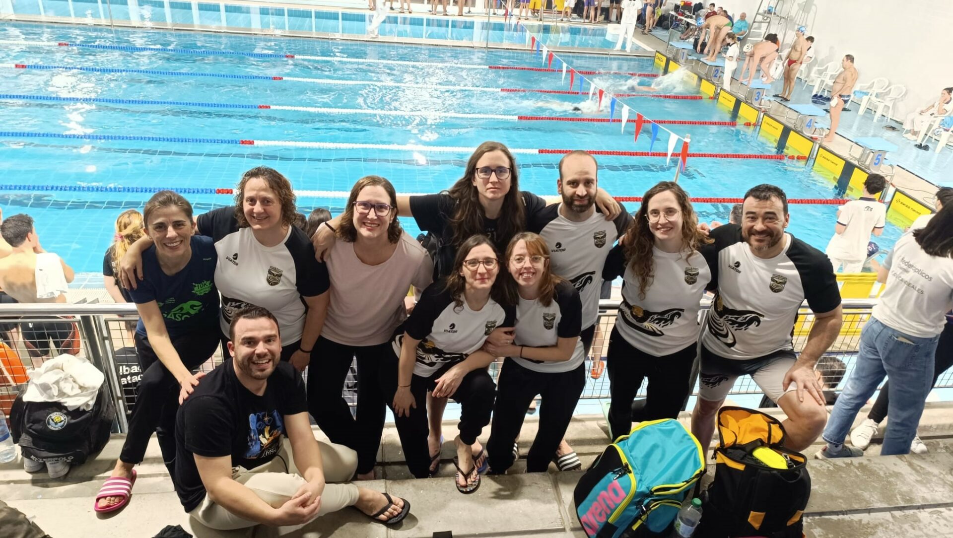 La Escuela de Nadadores de Tomelloso y Argamasilla de Alba destaca en el Campeonato Regional Máster de Natación de Invierno 2024/2025