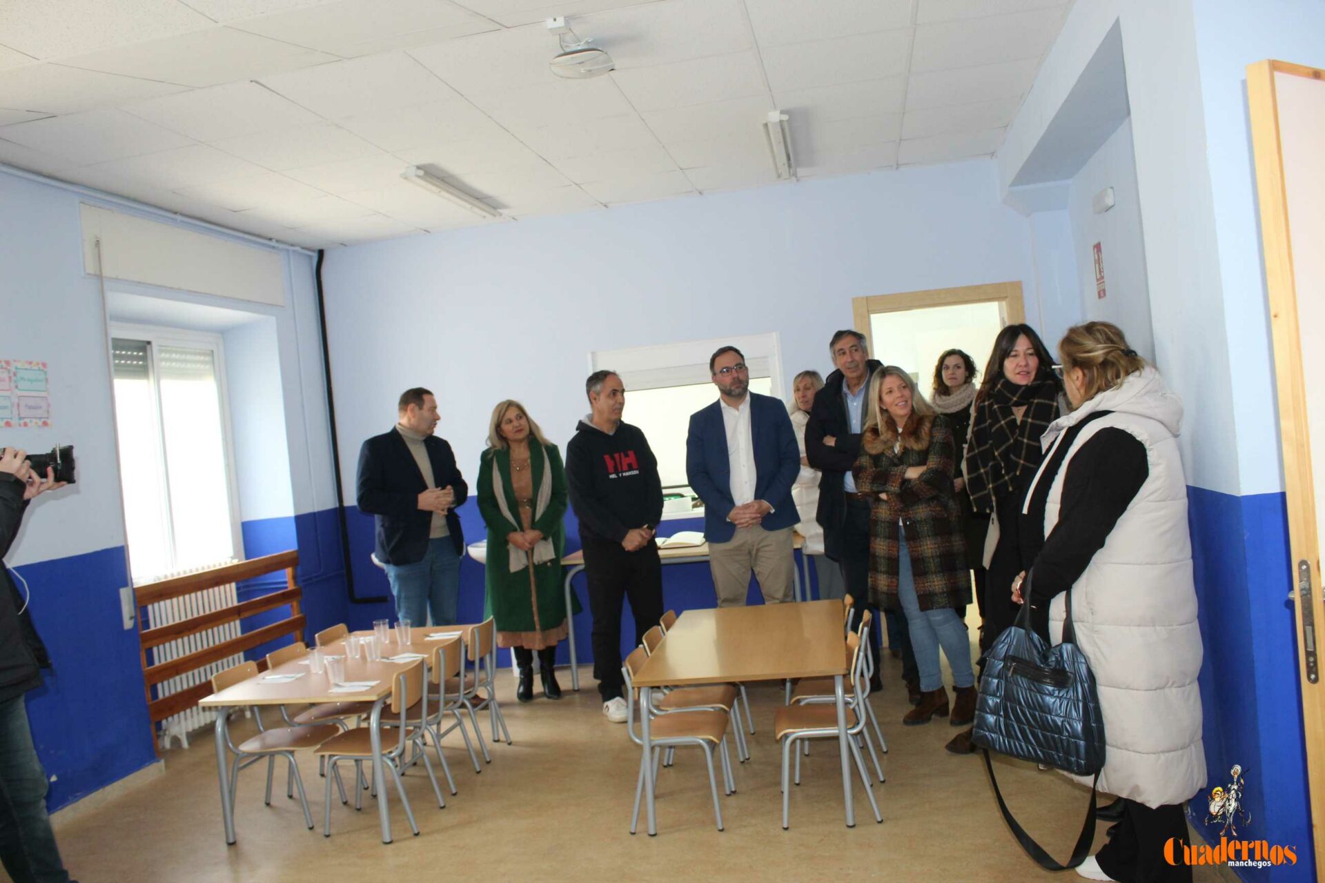 El PSOE se congratula por la apertura de los nuevos comedores escolares inaugurados hoy en Tomelloso