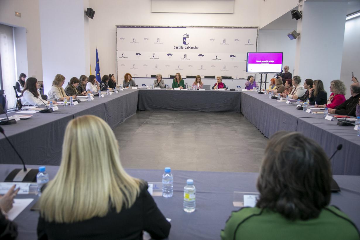 El Gobierno de Castilla-La Mancha pide poner en valor la utilidad de las políticas de igualdad en el Consejo Regional de la Mujer