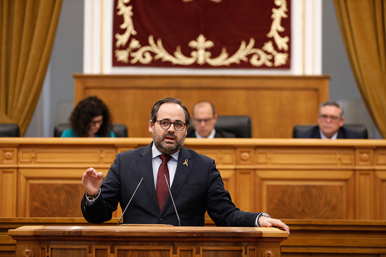 Núñez logra el consenso en el Parlamento para incorporar una unidad de cuidados paliativos pediátricos y mejorar la vida a cerca de 300 niños castellanomanchegos