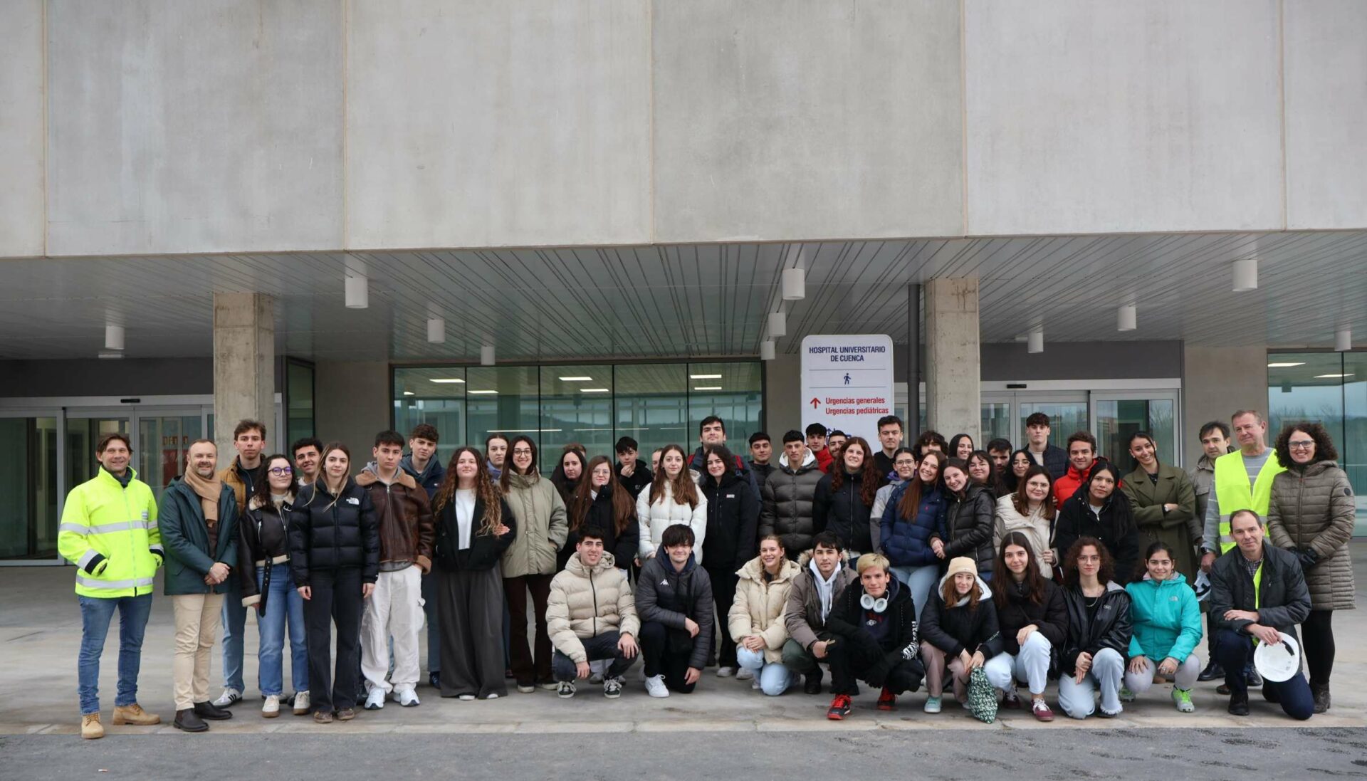 Los alumnos de Ingeniería Biomédica de la UCLM conocen el aparataje y la alta tecnología del nuevo Hospital Universitario de Cuenca